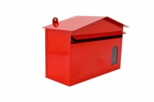 Front red mail box