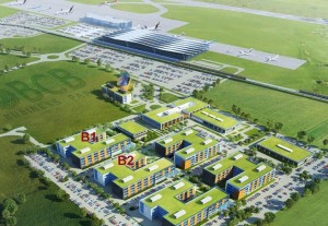 airport city gdańsk kadr