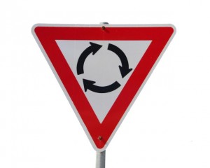 Roundabout Signage